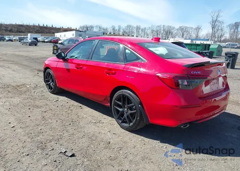 2022 Honda Civic Si Sedan z USA, uszkodzony, nr VIN 2HGFE1E52NH474526